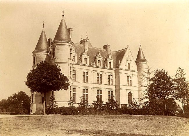 Château de la Donneterie en 1900 - Archives Garnier-Savey ©